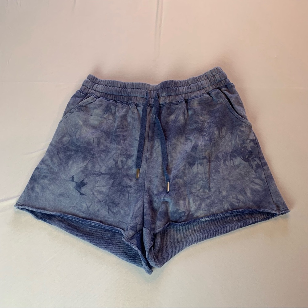 GB Blue Tie-Dye Sweat Shorts Size Medium